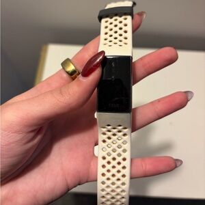 Fitbit Black and White Smartwatch